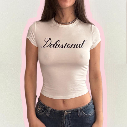 delusional baby tee - XS, M, L