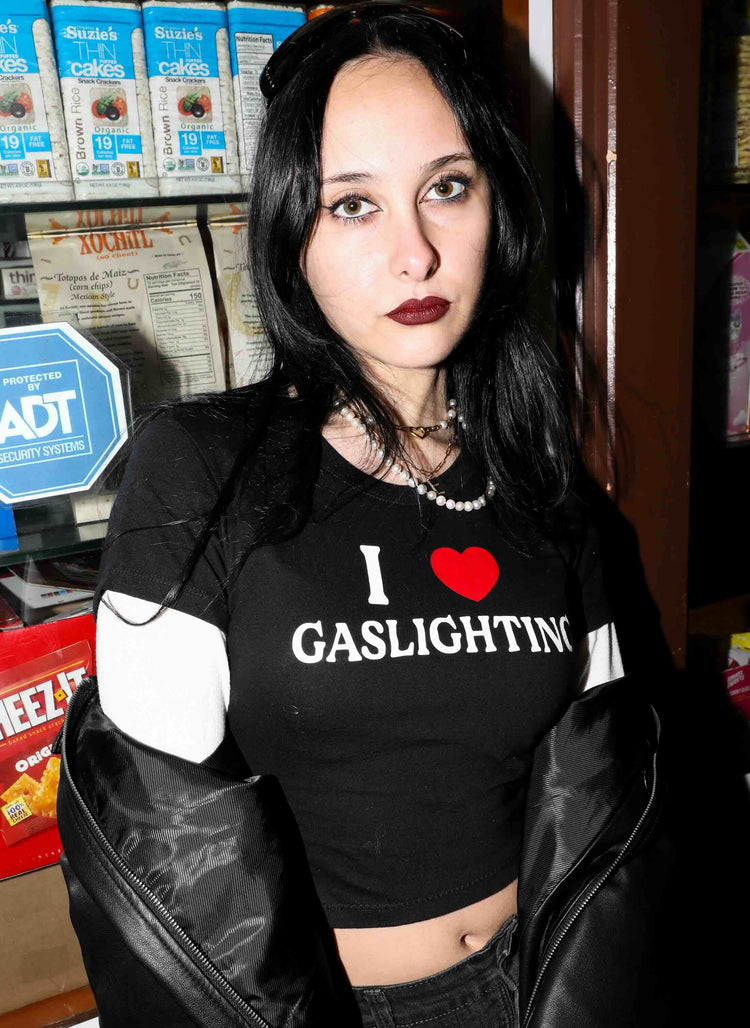 gaslighting layered long sleeve - M, L, XL